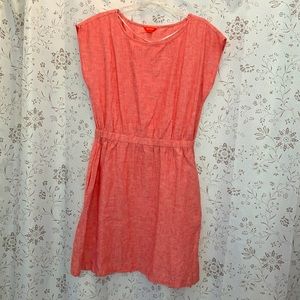 Joe Fresh T-shirt Dress Coral Pink/Red Size Medium
